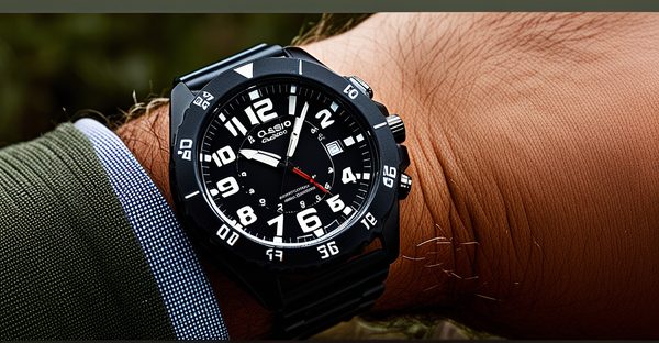 Casio montre militaire de keller & meier : protection optimale et style robuste