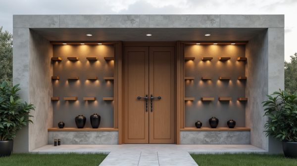 Choisir un porte fleurs pour columbarium adapté à vos besoins