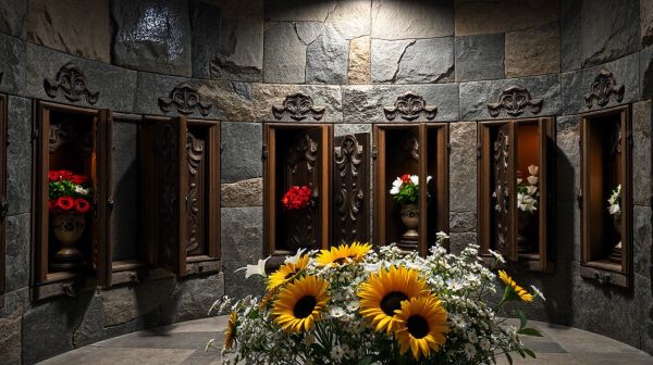 Les meilleures options de porte fleurs pour columbarium