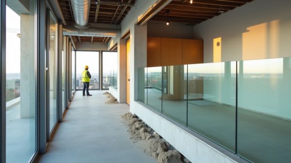 Pourquoi choisir un garde-corps en verre sur-mesure pour votre chantier