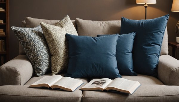 Coussins de lecture : alliez confort et style pour vos lectures