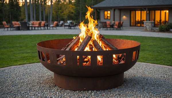 Offrez-vous un brasero corten pour des soirées inoubliables