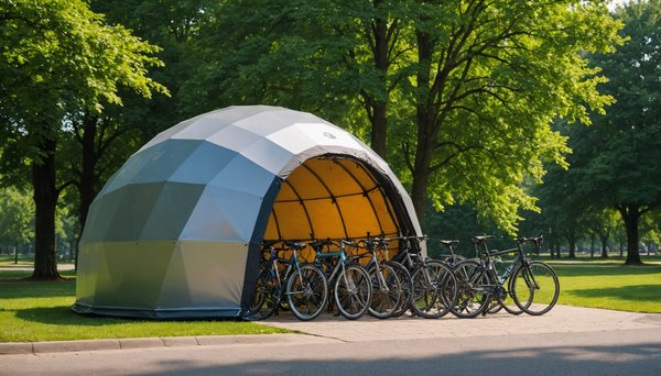 Top 5 raisons de choisir un abri vélo dôme pour vos deux-roues